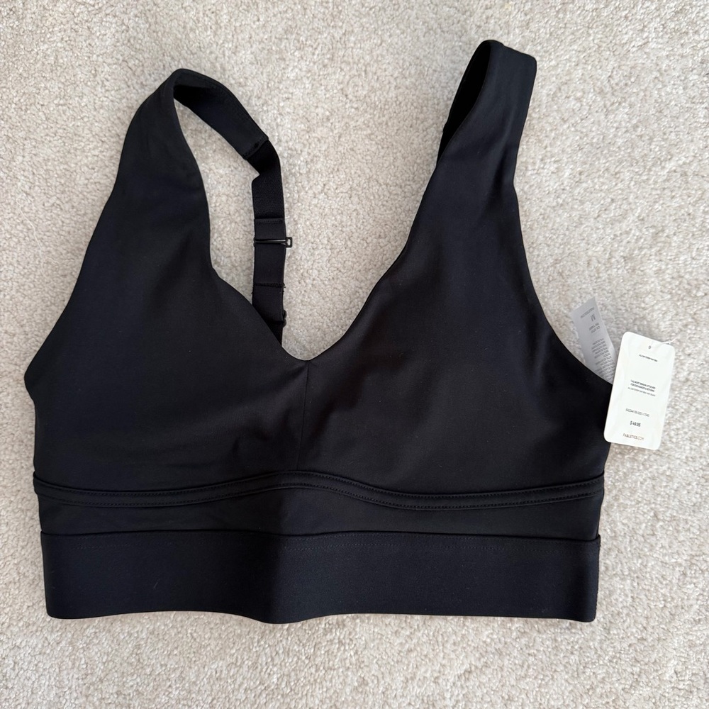 Fabletics Classic Black Sports Bra